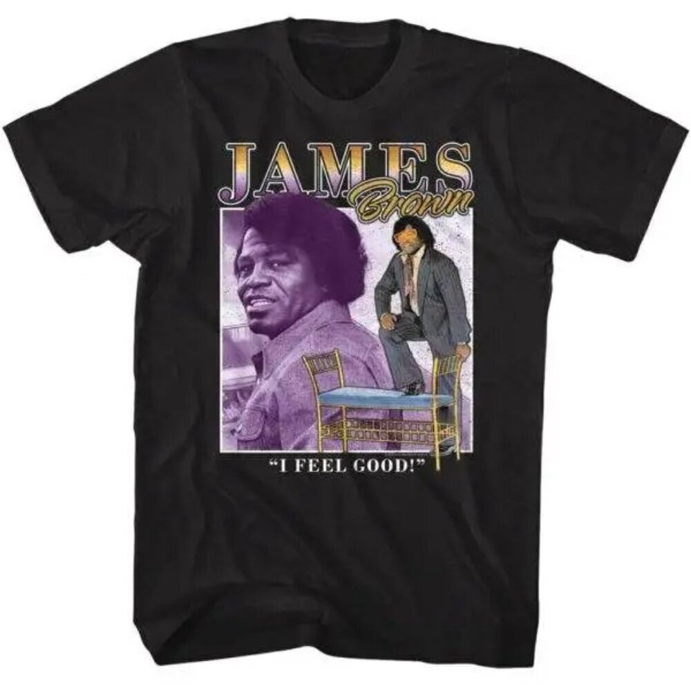 James Brown I Feel Good Soul Funk Legend Fan T-Shirt